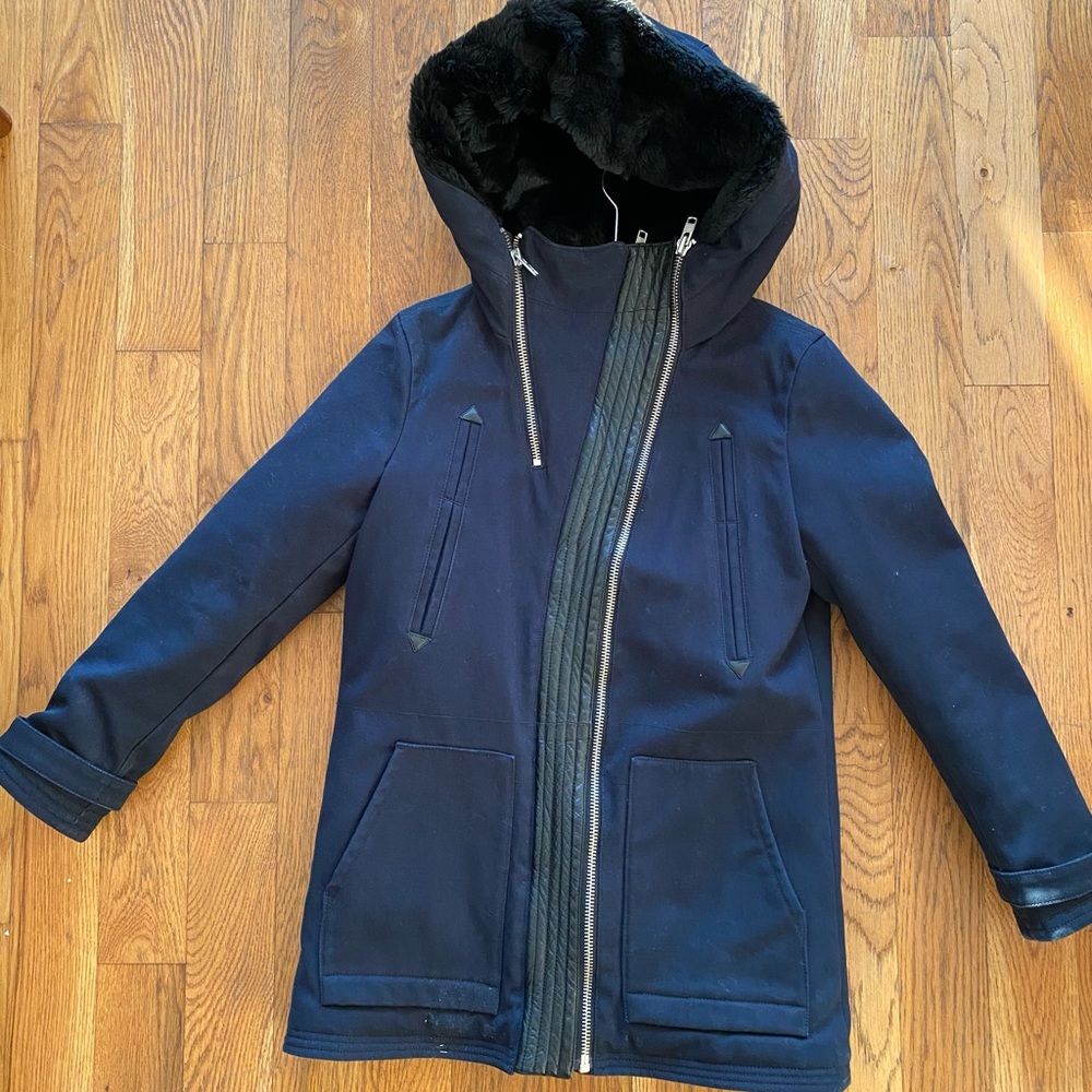 The Kooples Women's Faux Fur Parka